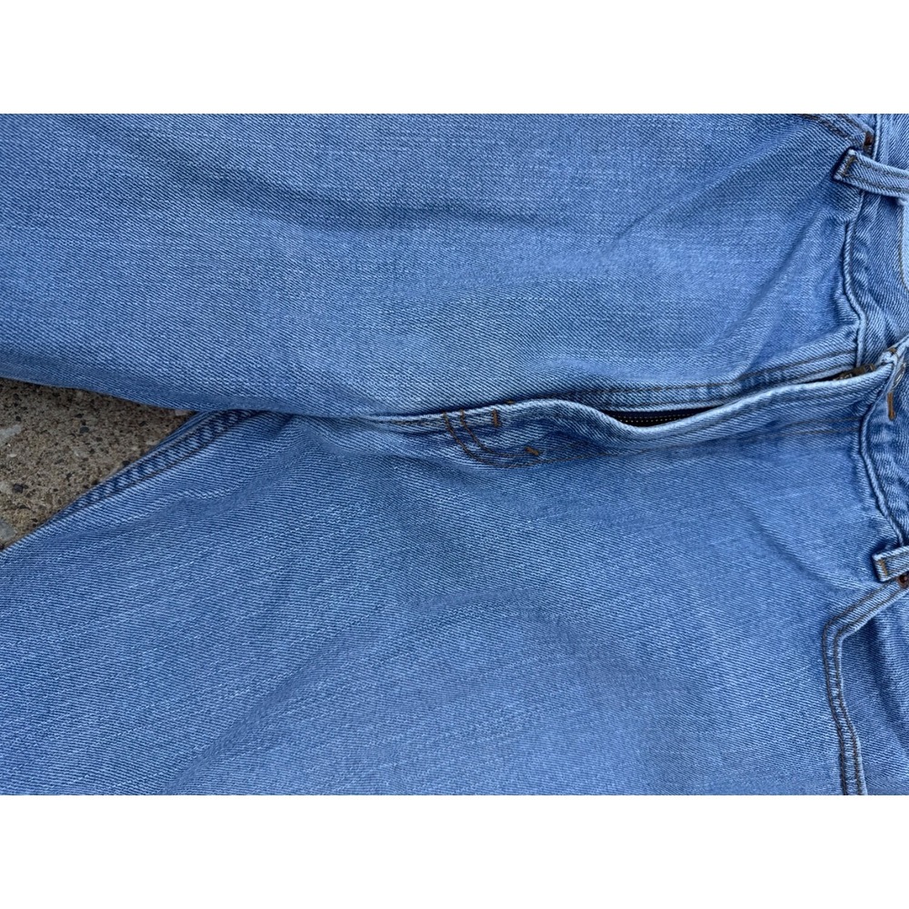 Levi's 505 Regular Fit Men's Jeans Light Wash Size 40x34‎ Made in 08 - Picture 8 of 16